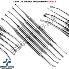 Dental Implants Sinus Lift Instruments Elevators Oral Surgery Surgical Curettes