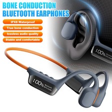 Swimming Earphone IPX8 Waterproof Bone Conduction Headphones MP3 Player Wireless