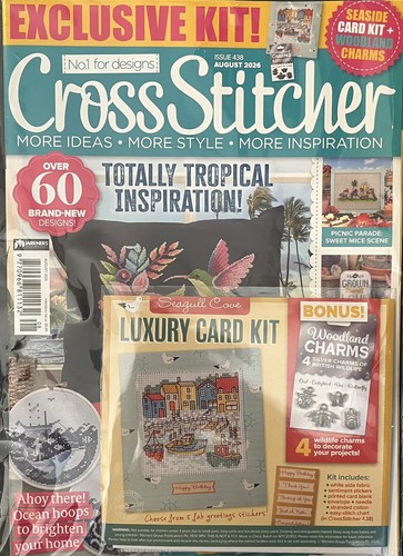 Cross stitcher magazine issue - cross,