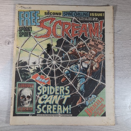 Scream comic issue number 2 - scream!,