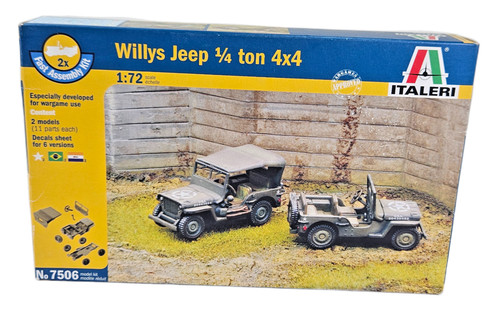 Italeri 7506 willys jeep - italeri, no