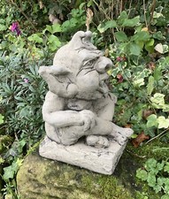 STONE GARDEN HORNED GOBLIN