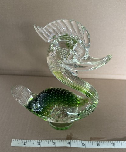 Vintage murano art glass - murano, bird