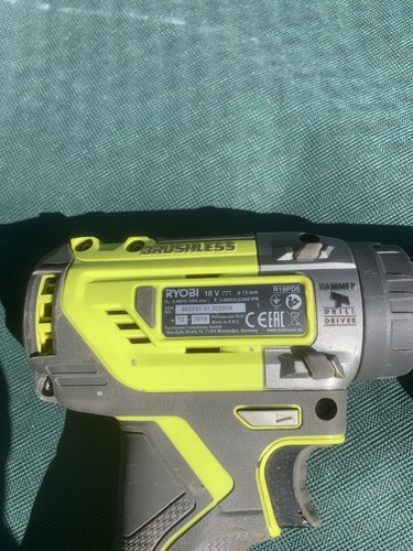 Ryobi 18v hammer drill with - hammer,