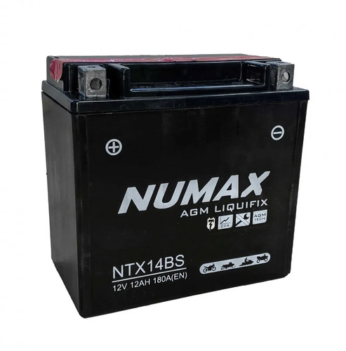Numax ntx14bs agm - numax, motorbike