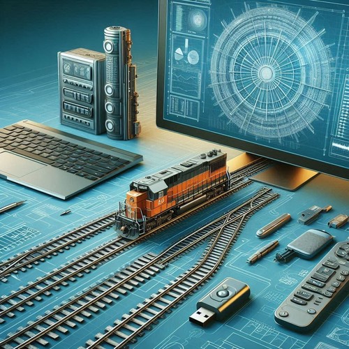 Model train cad - model,