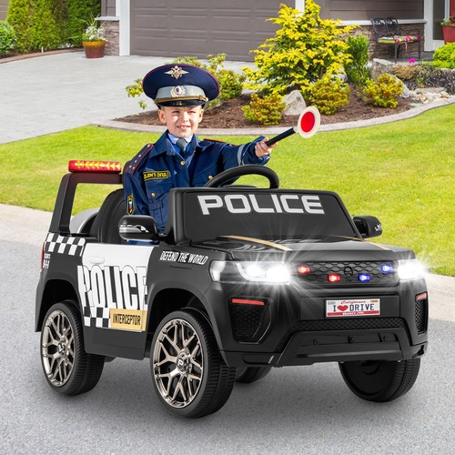 Ride police car - car, 12v