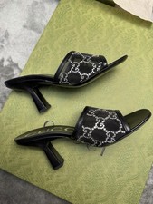 Gucci Womens Sandal Fabric