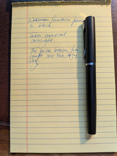 Waterman allure fountain pen - waterman,