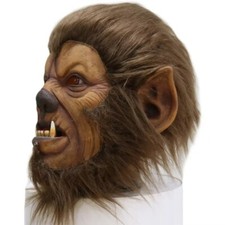 Durable Halloween Cosplay Warcraft Mask Latex Werewolf Mask Wraith Mask