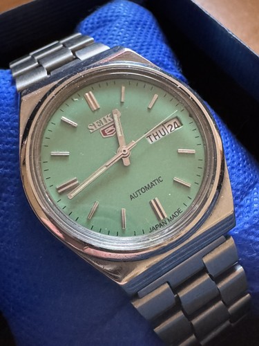 Seiko 6309 8930 green - seiko,