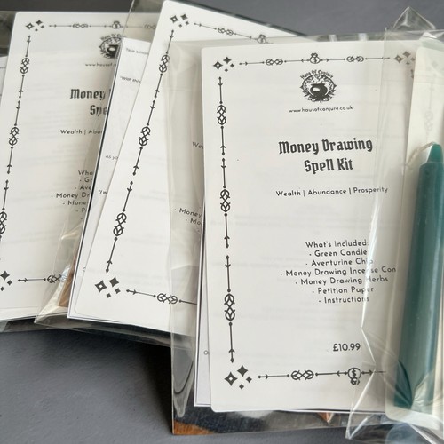 Money drawing spell kit - spell,