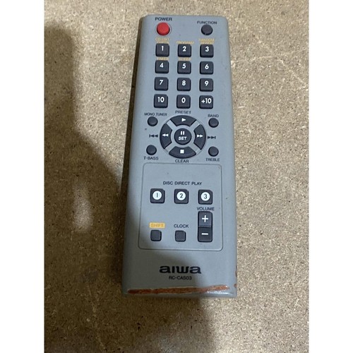 Aiwa cas03 remote control - aiwa,