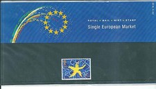 GB - PRESENTATION PACK - 1992 - SINGLE EUROPEAN MARKET