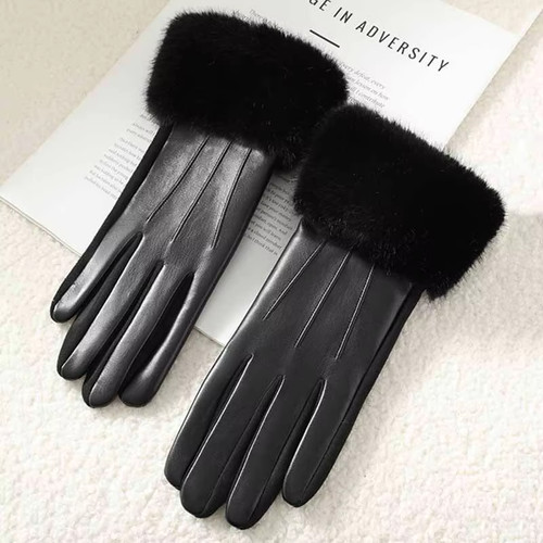 Womens leather gloves - womens,