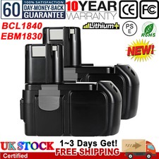 2PACK 18V 6.0AH For HITACHI