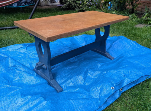 Upcycled coffee table - upcycled,