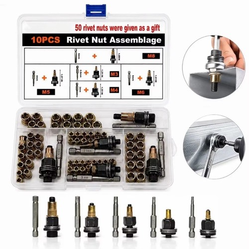 Pcs head rivet nut m3 - pcs,