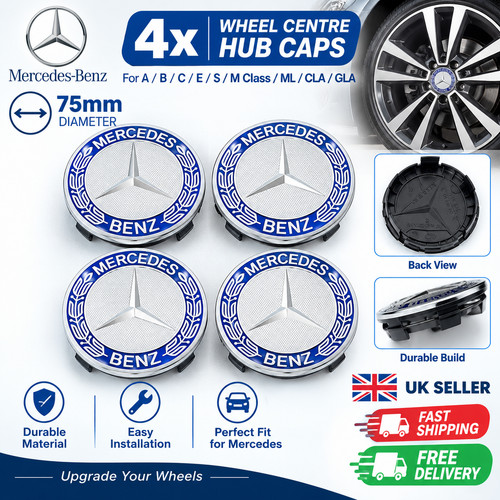 Mercedes blue alloy - blue,