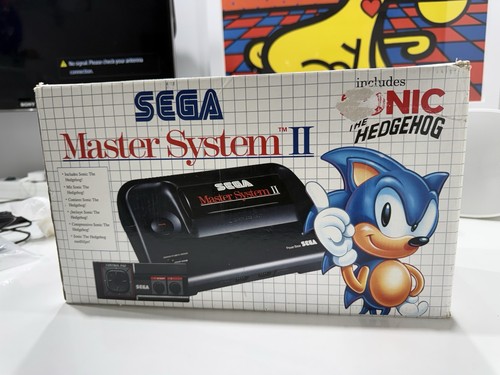 Sega master system black - system, 2