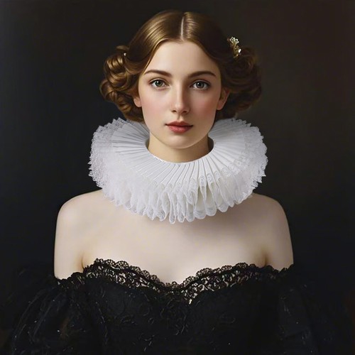 Elizabethan detachable ruff - elizabethan,