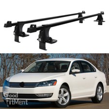For VW Passat CC B6 B7 54" Roof Rack Cross Bars Lockable Luggage Cargo Carrier