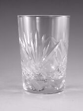 Royal BRIERLEY Crystal - BRAEMAR Cut - Tumbler Glass / Glasses - 3 1/2"