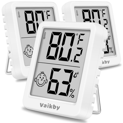3pcs digital hygrometer - 3pcs,