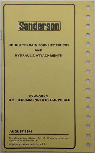 Original sanderson rough - sanderson,