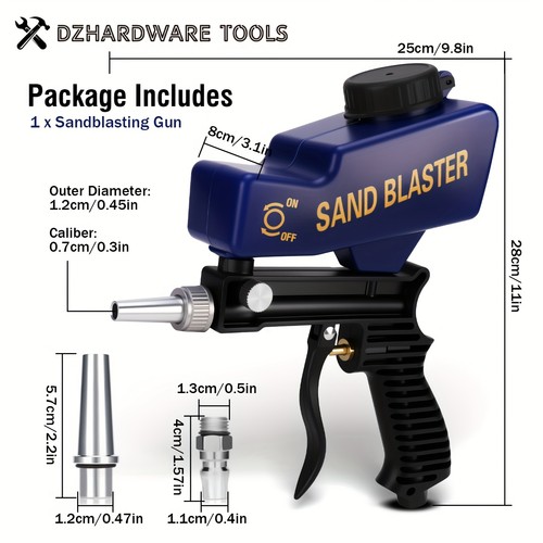Psi air sandblasting gun - 90,