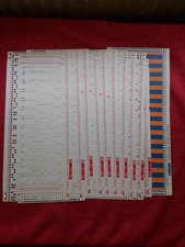 Knitmaster Ribber Punchcards Set 11-20 R