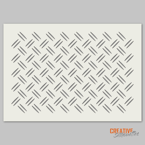 Steel checker chequer - steel, plate