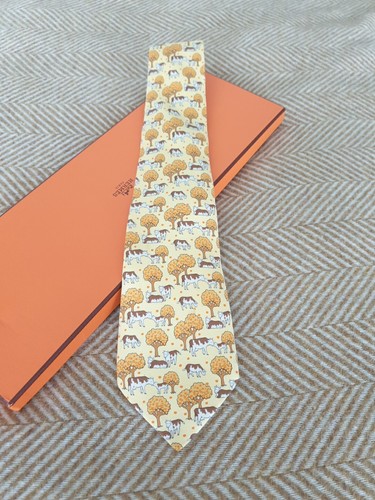 Hermes silktie 7527 - hermes,