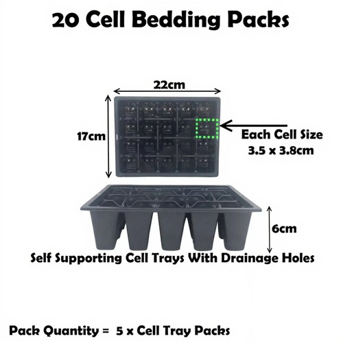 Cell bedding pack plug - cell,