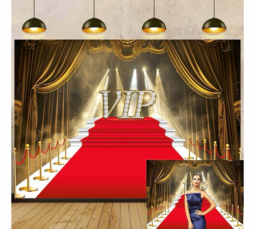 Vip red carpet vinyl reusable - vinyl,