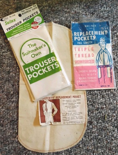 Replacement trouser pockets - trouser,