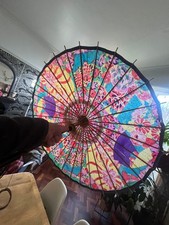 Vintage Hand Painted Asian