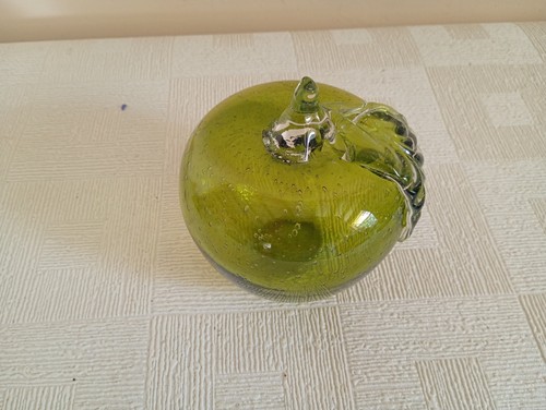 Glass apple green colour - apple,