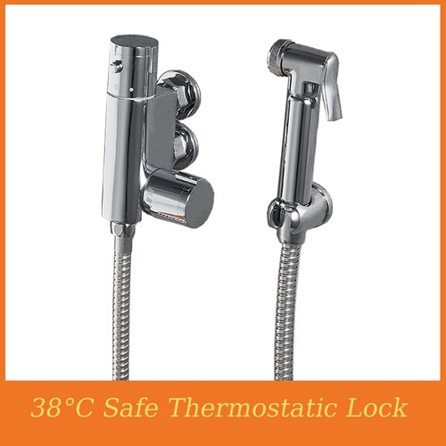 Thermostatic toilet douche - toilet,