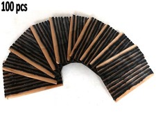100 x Tubeless Tire Tyre Puncture Repair Kit 4" Strips Plug Car Van Truck Bike