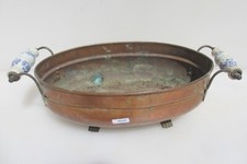 Vintage Copper Trough Tub Old