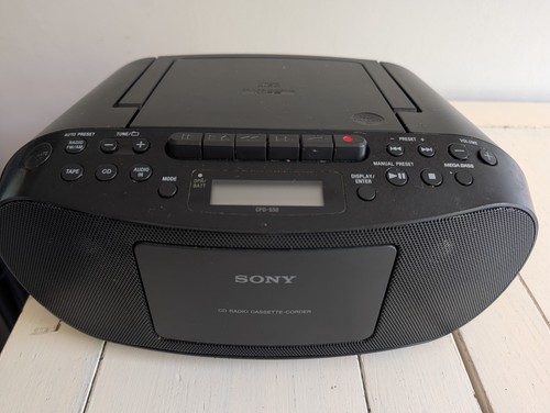 Sony cfd s50 portable stereo - sony,