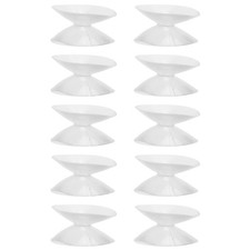 10 Pcs  Sided Suction Cup - Sucker Pads for Glass, Plastic - 30Mm Width X8N7