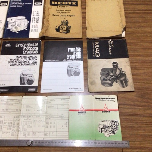Parts books hatz - parts, deutz