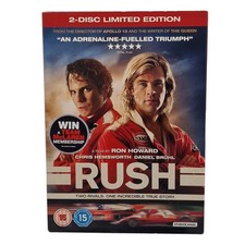 Rush (2 Disc DVD 2014) Region 2 PAL Cert 15 StudioCanel OPTD2690 Chris Hemsworth