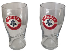 Tetley Bitter Pint Glasses