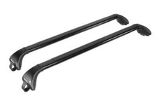 Telescopic Steel Roof Bars for Subaru Justy mk2 1995-2003 With Raised Rails