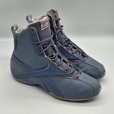 Reebok Boxing Boots Blue Grey Lace Up - Men's UK 7 EU 40.5