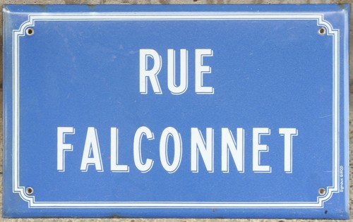 Old blue french enamel - old,