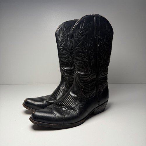 Loblan cowboy boots black - loblan,